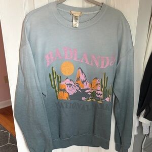Altar'd State Light Blue Crewneck